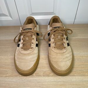 Adidas Busenitz Vulc II Tan Suede Skate Sneakers Men’s Size 11